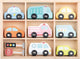 Lelin toys lelin® ensemble de véhicules en bois 9 pièces - jouets en bois avec voitures et véhicules - jouets éducatifs - à partir de 18 mois