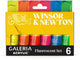 Winsor Newton 2190619 Galeria Kit de Peinture Acrylique Fluorescente – 6 x 20 ml – Couleurs Fluo Fluo – Kit de Peinture Acrylique