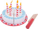 Bigjigs gâteau d'anniversaire en bois