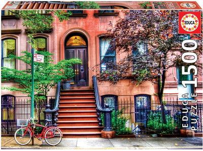 Puzzle Educa - 1500 pièces - Greenwich Village, New York -