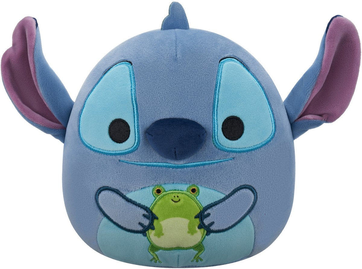 Squishmallows - disney - grenouille tenant point - peluche 25cm