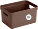 Boîte de rangement Sunware sigma home 13l - 35x24,6x18,3 cm - marron