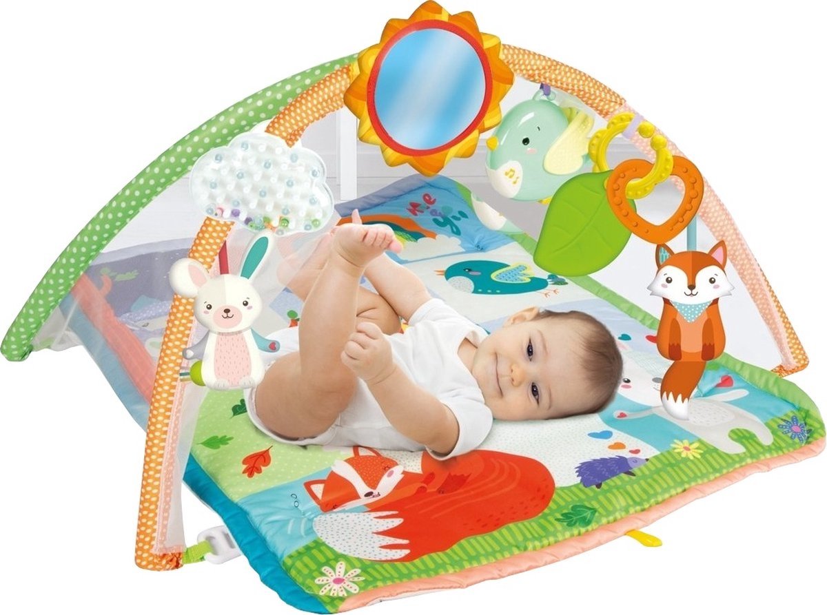 Clementoni baby - arche d'activité de base, baby gym d'activité douce, 0+ mois - 17247
