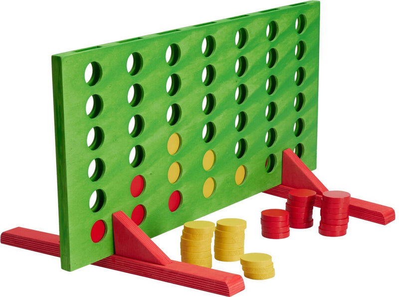 Jeu en bois 4 consécutives