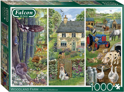 Ferme forestière Jumbo legpuzzzel, 1000pcs.