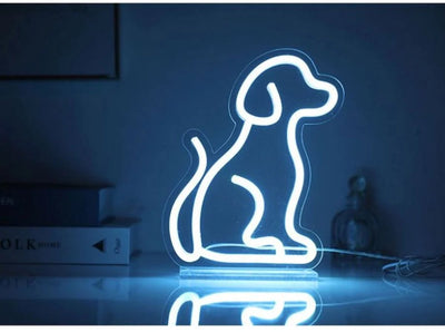 I-total - chien néon à led