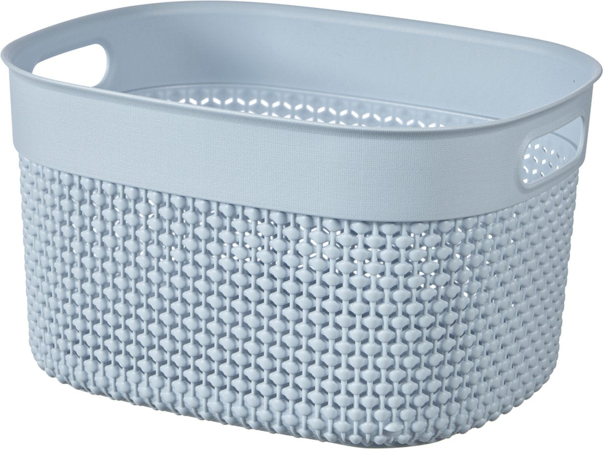 Curver panier filo s - 6l - bleu pierre
