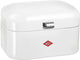 Boîte à pain simple grandy Wesco | 7,5 litres - taille m | métal - blanc | stockage du pain
