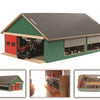 Kids Globe Globe Stable avec Windbreak Gaas 1:32