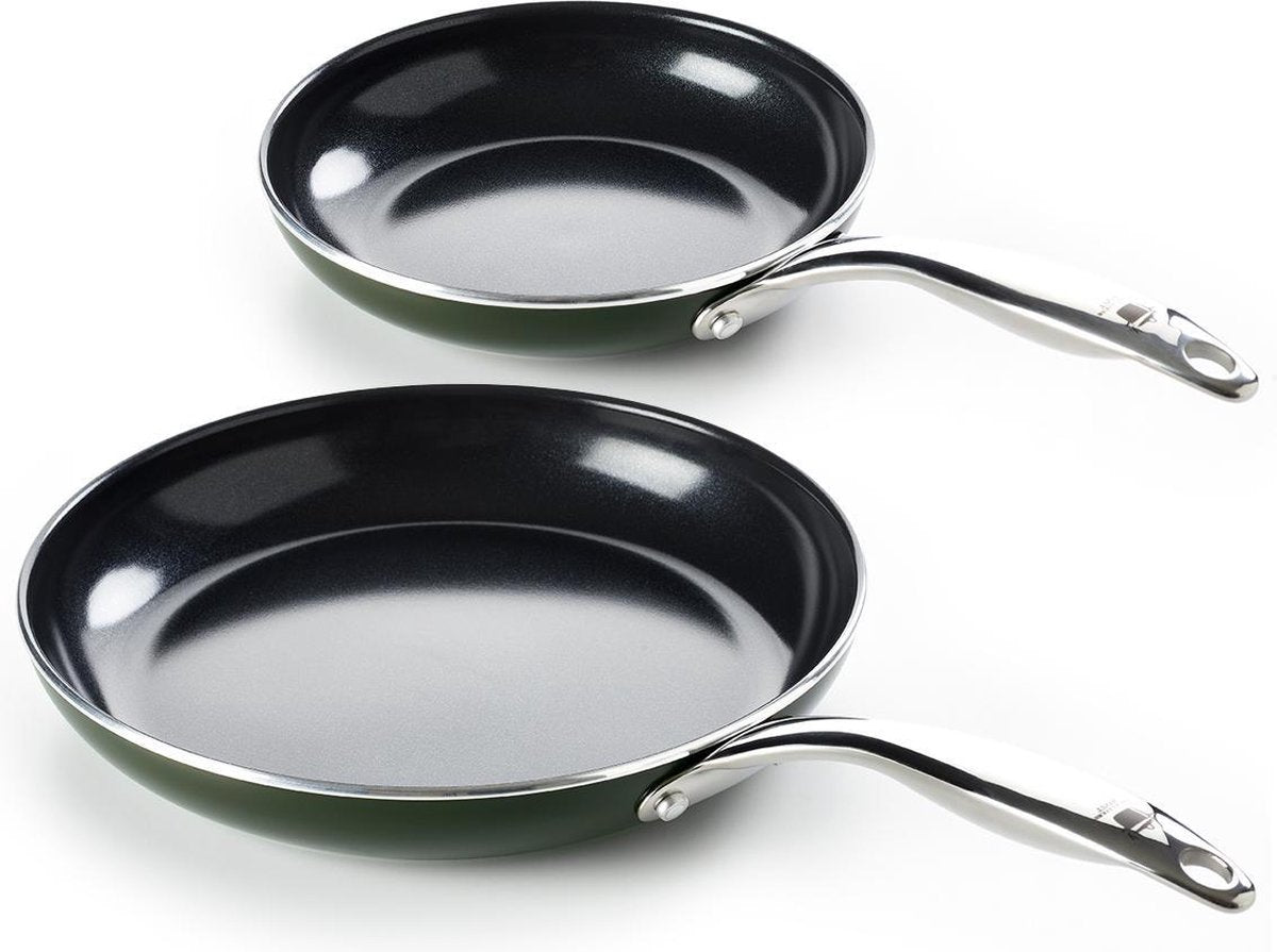 Daily food by Jeroen Meus - set de poêles 2 pièces ø20+28cm - induction - sans pfas