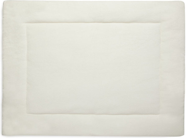 Jollein - tapis de parc 75x95cm - tapis de jeu pour bébé - tricot basique - ivoire