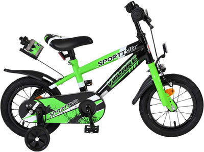 Volare Sportivo Child's Bike Boys 12 pouces verts noir