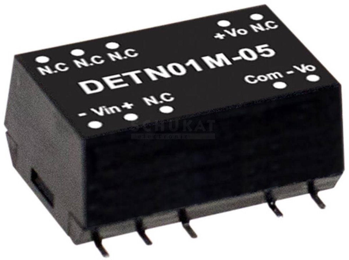 Mean well detn01m-15 module convertisseur dc dc 34 ma 1 w nombre de sorties : 2 x contenu 1 pièce(s)