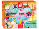 Janod - puzzle tactile - une journée au zoo - 20 grandes pièces