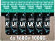 Lenor Unstoppables Booster de Parfum Parfum Frais - 6 x 168 grammes - Parfum de lavage