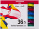Ensemble de sélection générale de peinture acrylique série standard Bruynzeel Amsterdam 20 ml, 36 pièces.