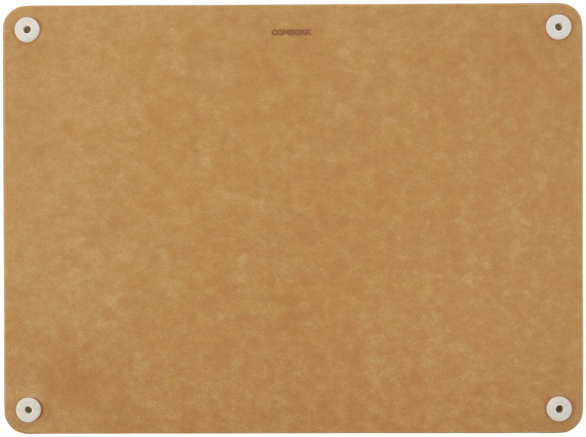 Planche à découper Combekk – Bois pressé FSC – sans microplastique – antibactérien – passe au lave-vaisselle – 28x38 cm – naturel