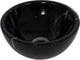 Mini vasque ronde Plieger - 26x26x12cm - marbre noir