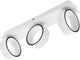 Spot Eglo albariza - 3 lumières - LED - blanc, chrome
