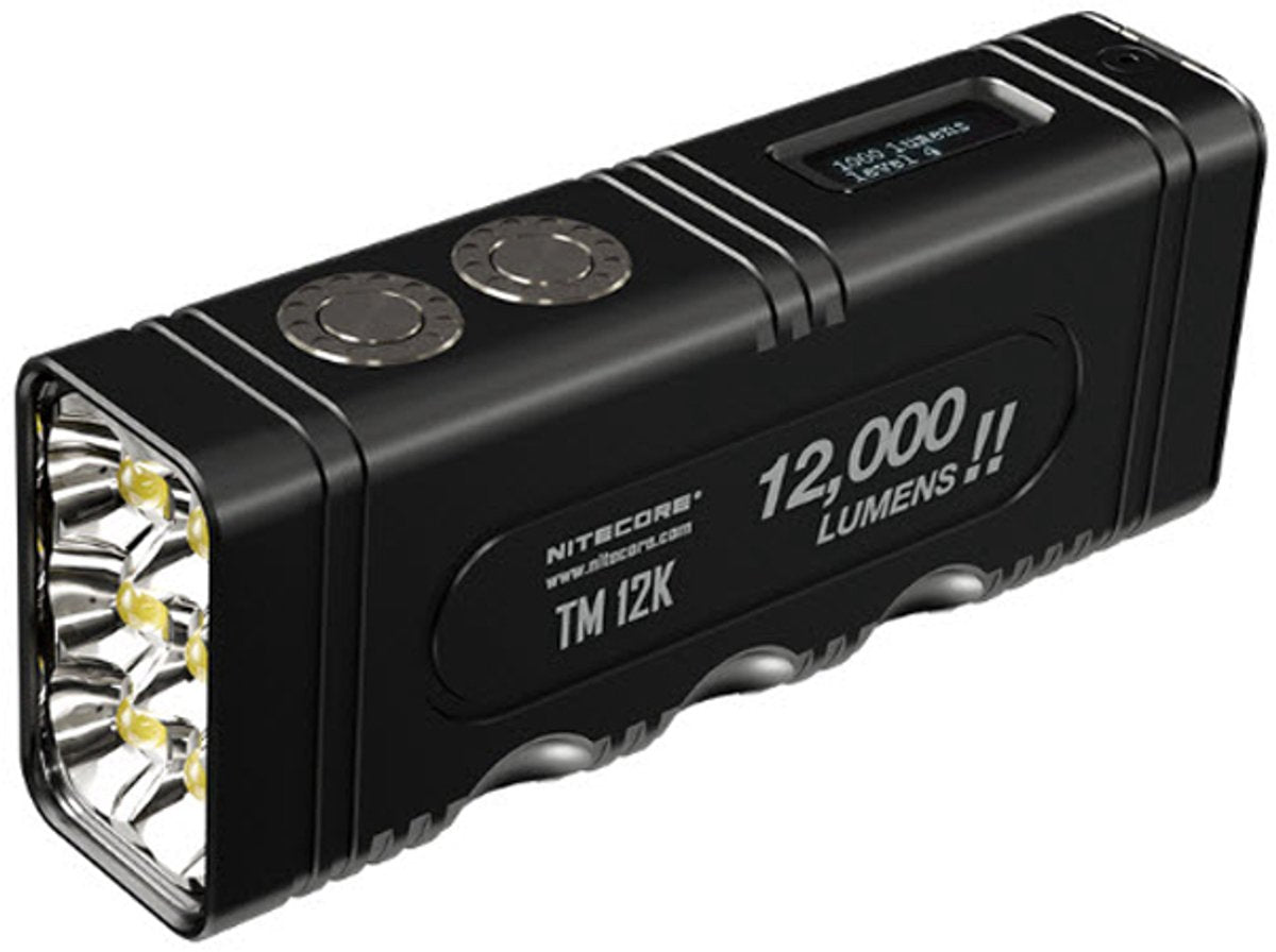 Lampe de poche rechargeable Nitecore tm12k