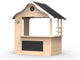 Exit jouets exit maisonnette en bois hika - maisonnette extérieure - bois FSC - enfants