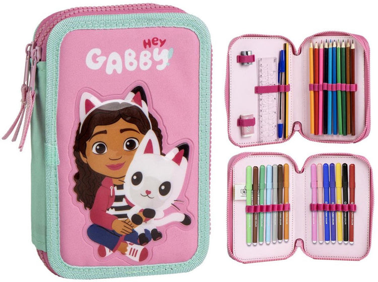 Maison de poupée de Gabby Maison de poupée de Gabby trousse à crayons remplie 2 étages
