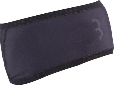 Bbb bandeau thermique cyclisme homme et femme - bandeau thermique pour cyclisme - forme ergonomique - 5-10 °c - noir - taille universelle - bbw-300