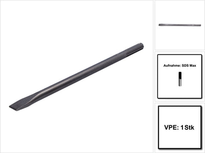Accessoires Makita burin à froid 25x400mm - d-34213 d-34213