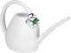 Elho aquarius arrosoir 45 - arrosoir pour culture et récolte en intérieur - ø 44,8 x h 25,3 cm - blanc