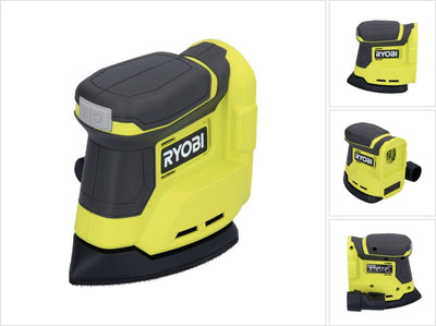 Corps de ponceuse à paume avec batterie Li-ion Ryobi rps18-0 one+ 18v - 100x140mm