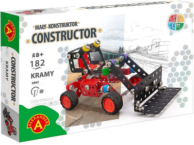 Alexander Toys Constructeur de jouets Alexander - Bulldozer Kramy - 193 pièces