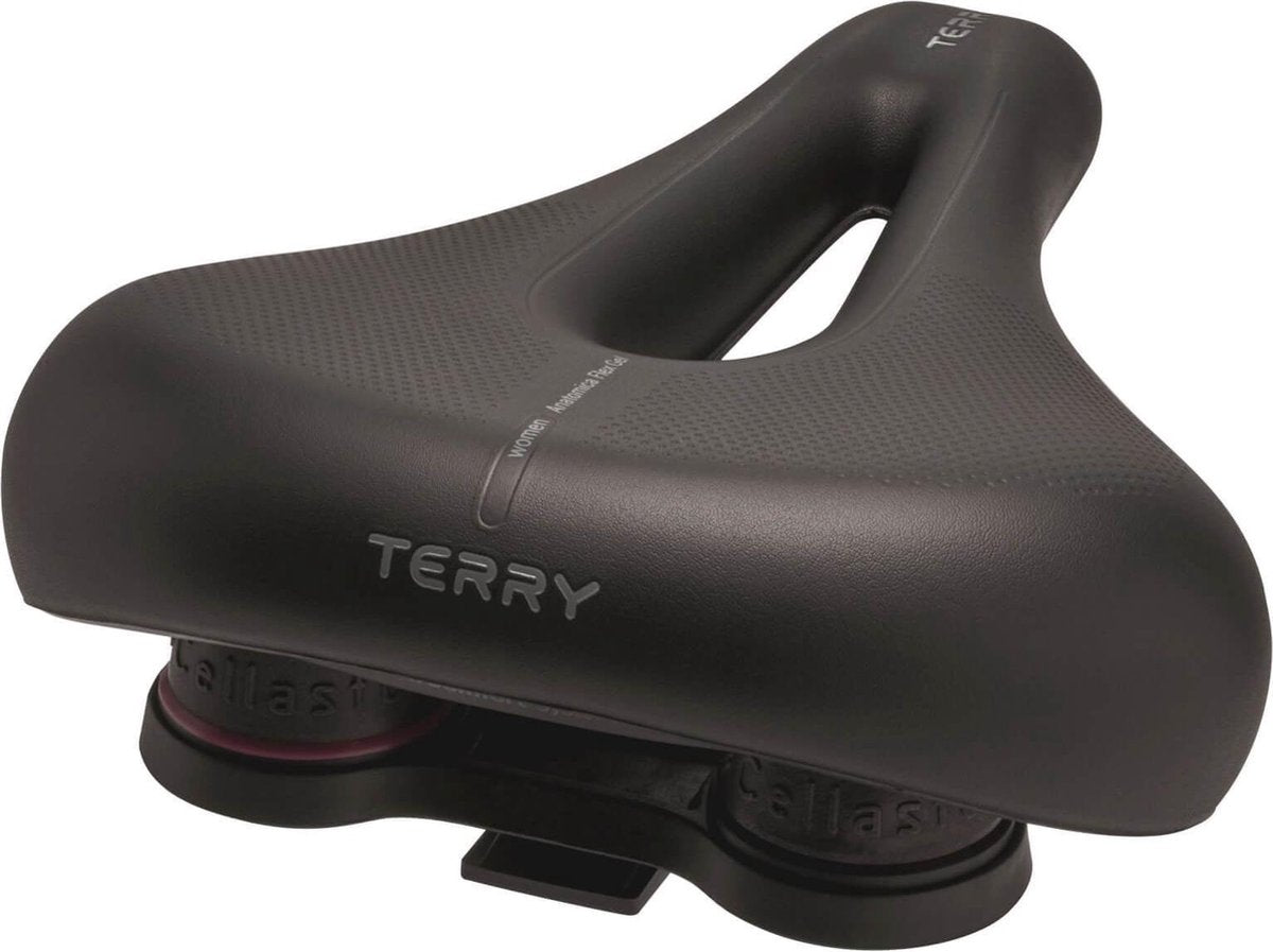 Selle Terry Anatomica Flex gel femmes noir