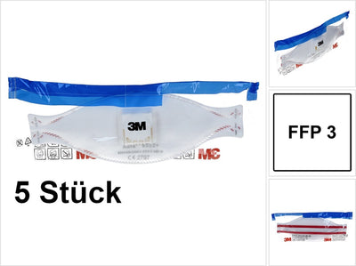3m 1062864 - masque anti-poussière aura fine ffp3 | 1 pièce