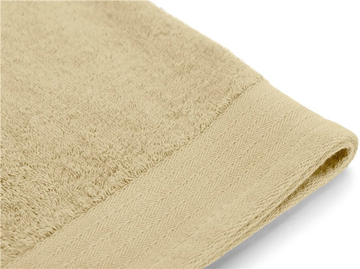 Serviette de bain Walra coton doux - jaune maïs - 50x100