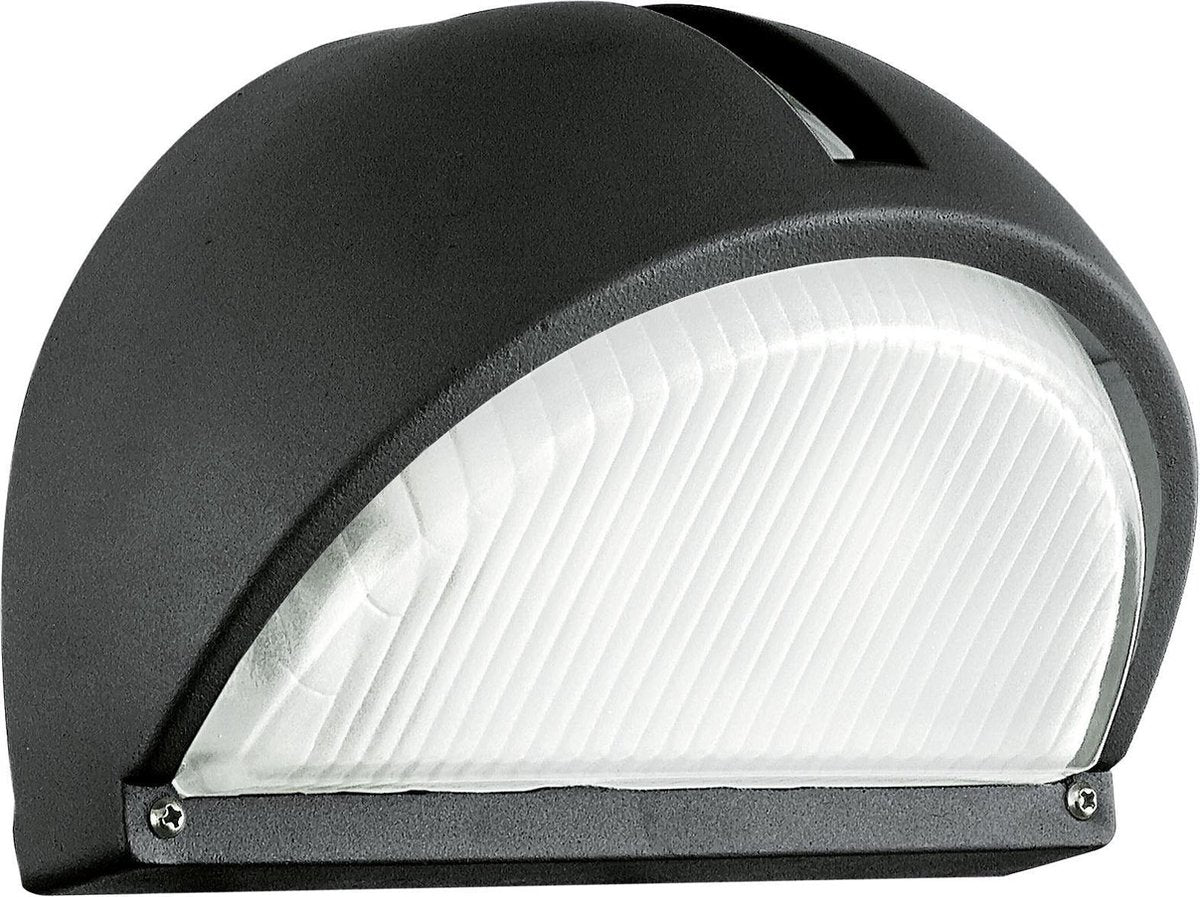 Applique d'extérieur Eglo onja - e27 - 22 cm - noire