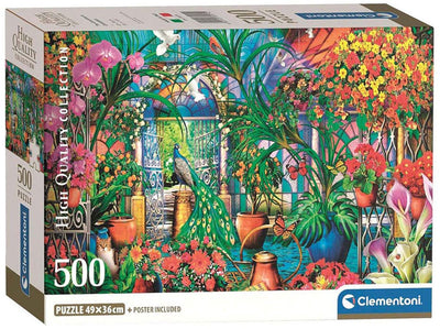 Clementoni Jigsaw Puzzle The Greenhouse Caretakers, 500st.