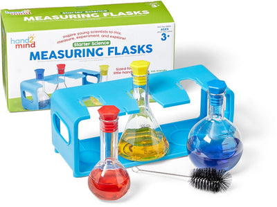 Ensemble de flacons à mesurer scientifiques pour débutants de ressources d'apprentissage - 3+