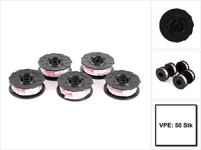 Accessoires Makita fil de tressage pour dtr180 (50 rouleaux) - 199137-9
