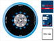 Bosch expert plateau support universel multitrous 150 mm dur - 26089...