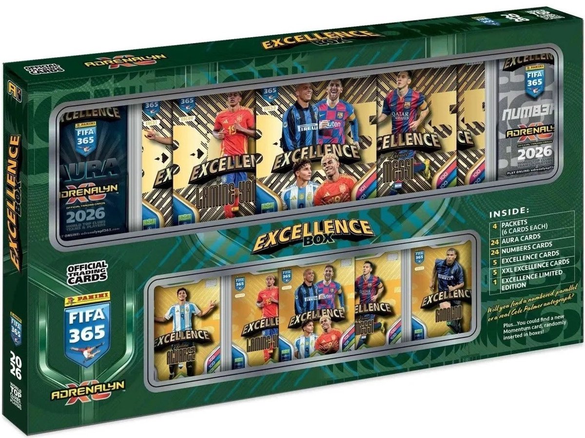 Adrenalyn xl fifa365 25 26 coffret excellence