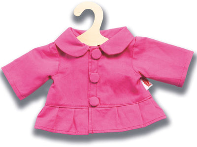 Veste de poupée rose, 28-33 cm