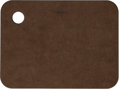 Planche à découper Combekk - papier 100% recyclé - sans microplastique - antibactérien - passe au lave-vaisselle - 15 x 20 cm - marron