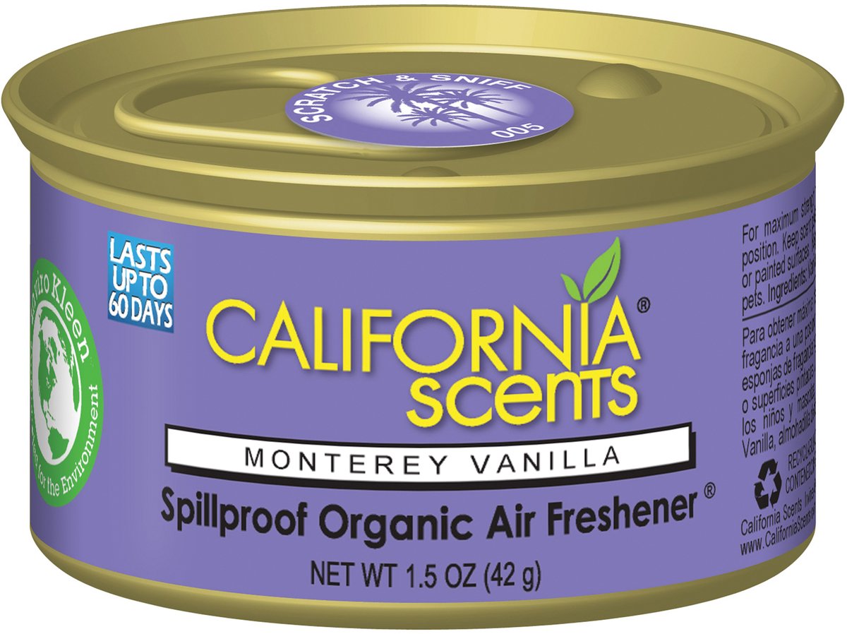 Désodorisant California Scents vanille de Monterey - 42g