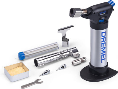 Dremel versaflame 2200jd | modèle 2200-5 | catalyseur + 2 x pannes à souder + rallonge de flamme - f0132200jd