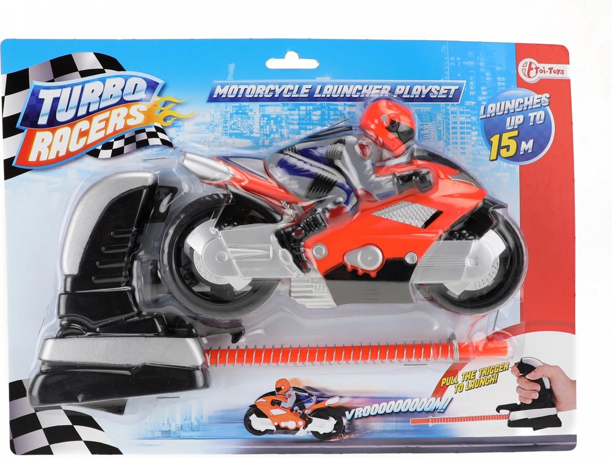 Toi-toys toi toys tir moto avec motocycliste