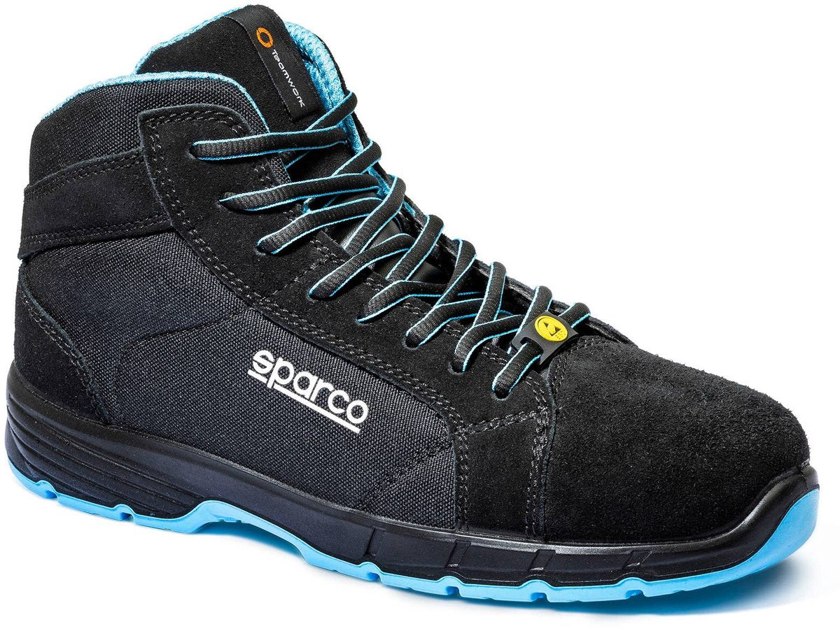 Sparco chaussures de travail s3s - horizon fargo - noir bleu — noir — 46