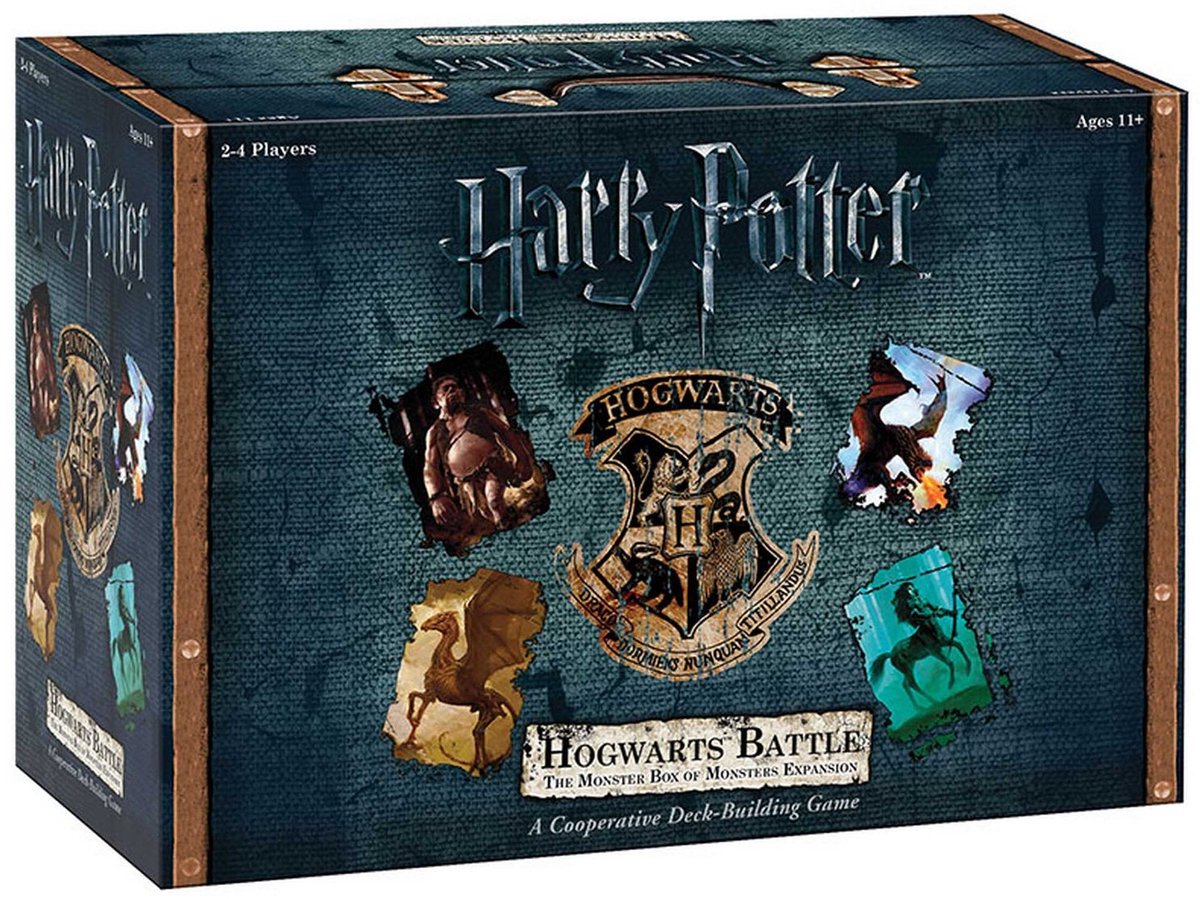 Usaopoly Harry Potter Bataille de Poudlard - extension - la boîte du monstre