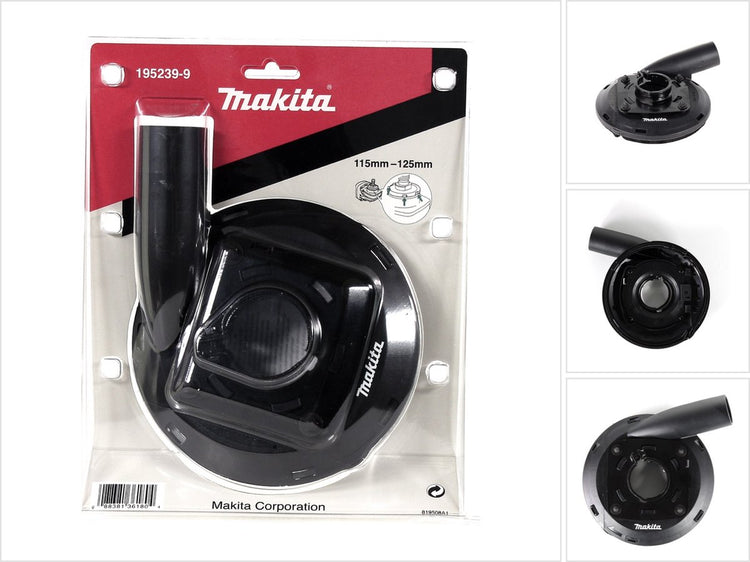 Makita 195239-9 127147-6 disque de coupelle d'extraction pour ga5021cf01 ga5021cfy1 - 115 125mm