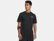 Under Armour UA Tech Play Short Sleeve-BLK Chemise de sport pour homme - Noir et blanc