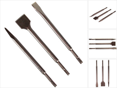 Accessoires Bosch Jeu de 3 burins SDS-plus | 2607019457 - 2607019457